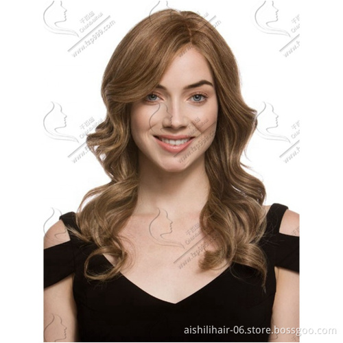 Top Quality Hot-selling fashion long Synthetic hair water wave wigs for women